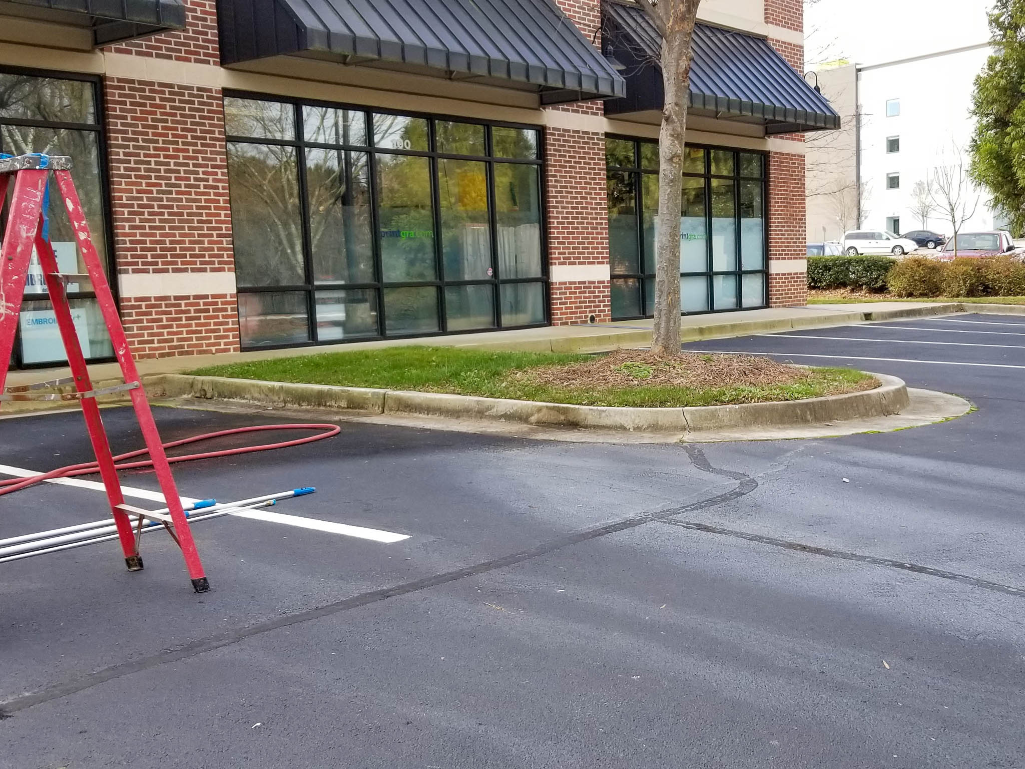 Photo of finished construction cleanup services in the Metro Atlanta area